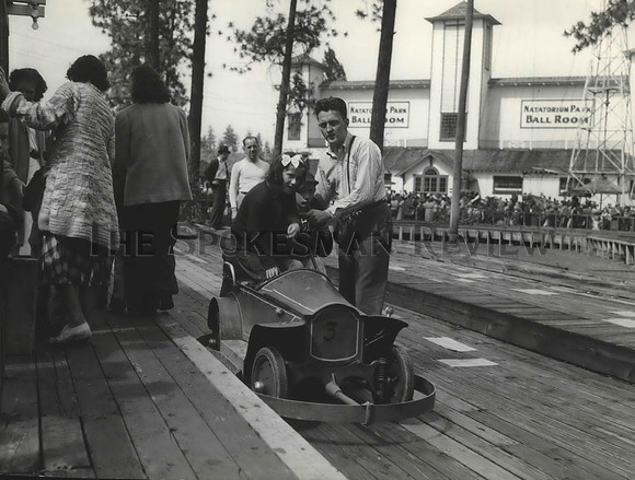 1941 Press Photo Natatorium Park