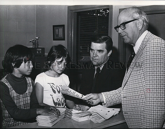 1973 Press Photo Spokane Area Chamber of Commerce Head Dale F Steadman