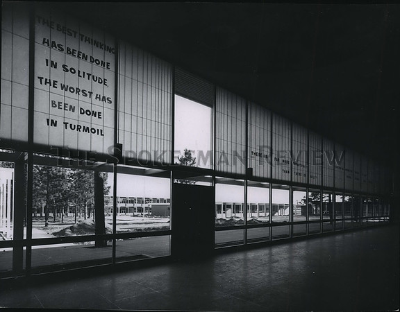 1964 Press Photo Ferris High School, Spokane