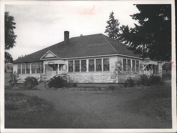 1966 Press Photo Historical Glenrose School
