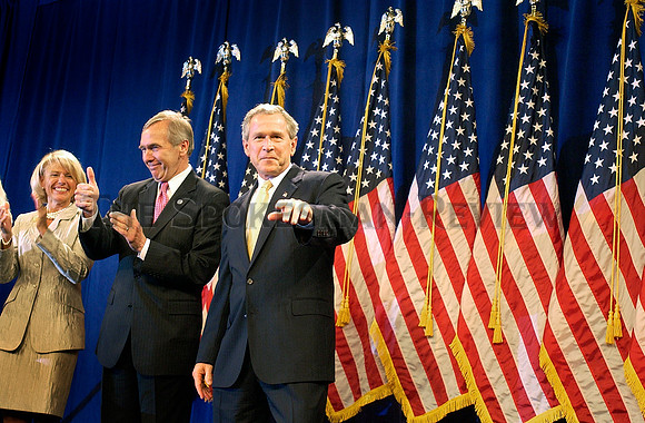 GEORGE BUSH, GEORGE NETHERCUTT CAMPAIGN