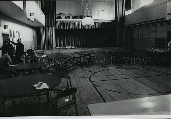 1975 Press Photo View of Auditorium at Greenacres Elementary School, Spokane