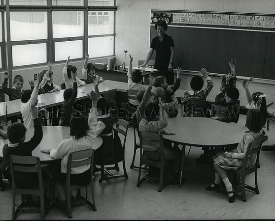 1969 Press Photo Opportunity Elementary, Mrs. William H McLellan's class