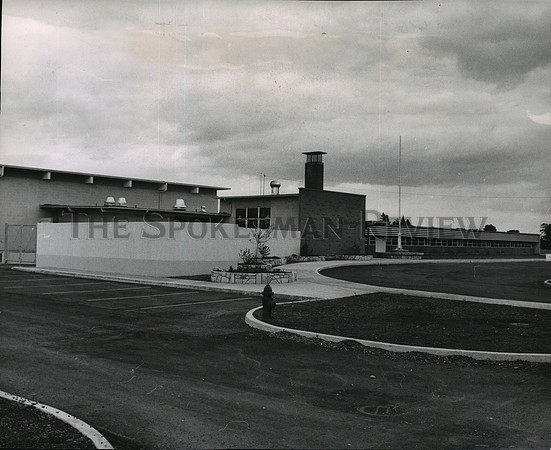 1963 Press Photo Blake Elementary School to be opened at Broadway & Blake