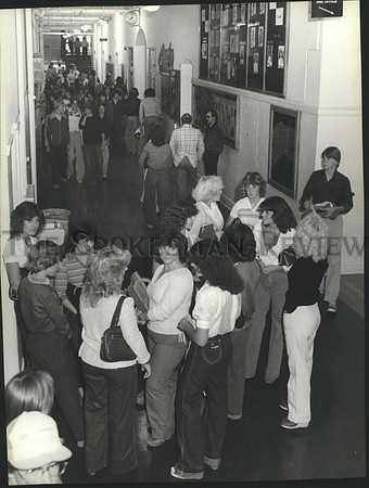 1980 Press Photo Students at the North Central School