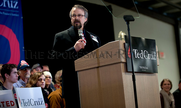 PASTOR TIM REMINGTON AT TED CRUZ RALLY