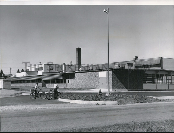 1960 Press Photo North Pines junior high school-completed additional classrooms