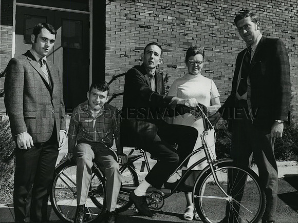 1970 Press Photo James Walesby, et al Spokane Valley Jaycees at New Hope Ctr