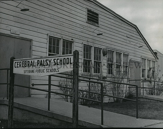 1967 Press Photo Cerebral Palsy school will be replaced by a new Madison School