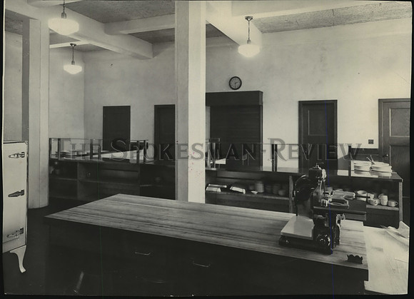 1932 Press Photo Rogers High School Kitchen