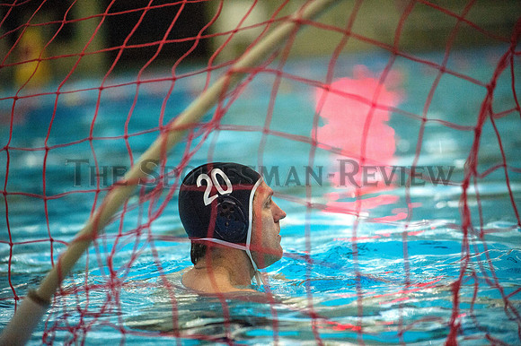 PETER NEIRINCKX PLAYING GOALIE, WATER POLO