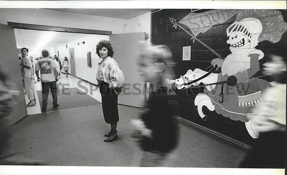 1992 Press Photo Susan Kincaid-East Valley Middle School principal