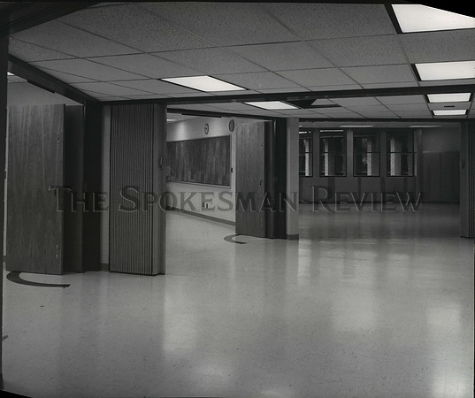 1966 Press Photo View of New Rooms at Greenacres Junior High School