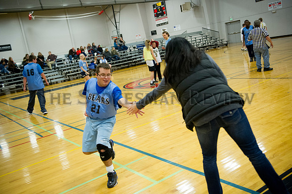 MITCHELL VANSLOTTEN, SPECIAL OLYMPICS BASKETBALL