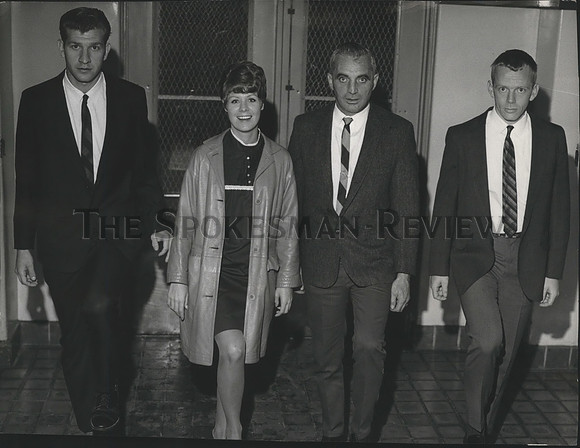 1969 Press Photo Washington State Penitentiary inmates to speak at High School