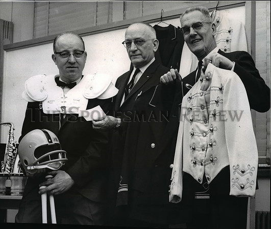 1963 Press Photo Ferris principal Arthur A Blauert & PTA secretary Robert Leuven