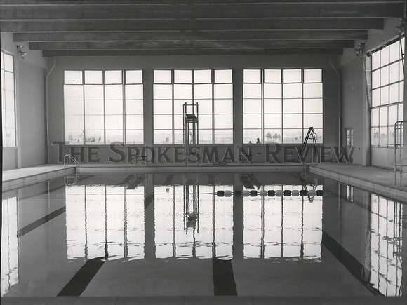 1960 Press Photo Indoor Poll of the Shadle Park High School