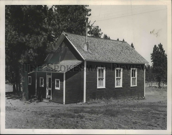 1955 Press Photo Occident Grade School west of Indian canyon Golf course