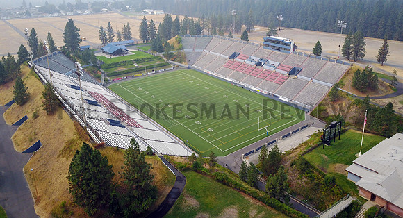 SMOKY OVER ALBI STADIUM
