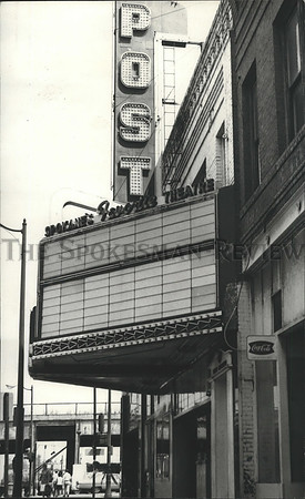 1972 Press Photo The Post Theater in Spokane