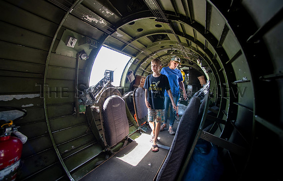 WWII PLANES VISIT 2