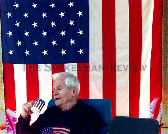 JOEL FERRIS & AMERICAN FLAG