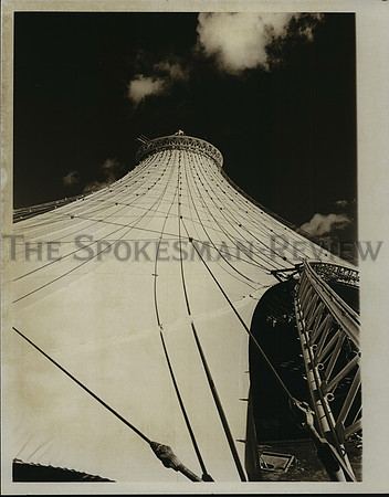 1974 Press Photo U.S. Pavilion - Expo '74, Spokane, Washington
