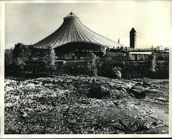 1974 Press Photo The United States Pavilion at Expo '74 in Spokane