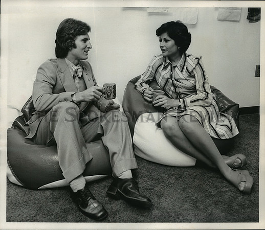 1974 Press Photo Australians Brian James Jr. and Jennifer Melick at Expo '74