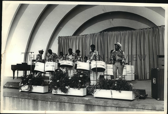 1974 Press Photo Trinidad Steel Band at Expo '74