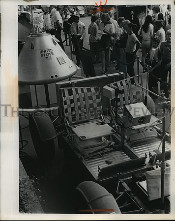 1974 Press Photo Four-day special exhibit at U.S. Pavilion, Expo '74 in Spokane