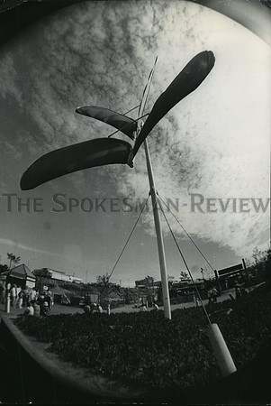 1974 Press Photo City Park Board must ask for items from Expo to be retained.