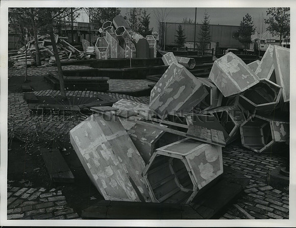 1974 Press Photo The Expo site will soon become a downtown riverfront park.