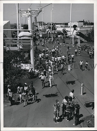 1974 Press Photo Expo '74 Riders