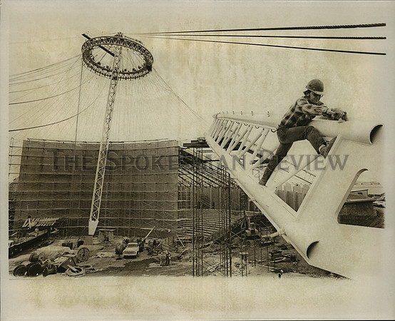1974 Press Photo U.S. Pavilion, Expo '74, Spokane, WA