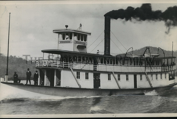 1952 Press Photo Ship-The Flyer, popular for cruises on Coeur d'Alene Lake