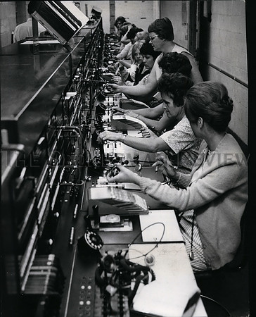 1967 Press Photo Switchboard at Idaho's Farragut State Park for World Jamboree