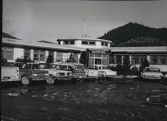1965 Press Photo Coeur d'Alene-General Hospital will be closed