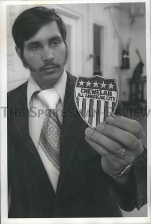 1973 Press Photo Denny L. Venice, manager of Chewelah Industries