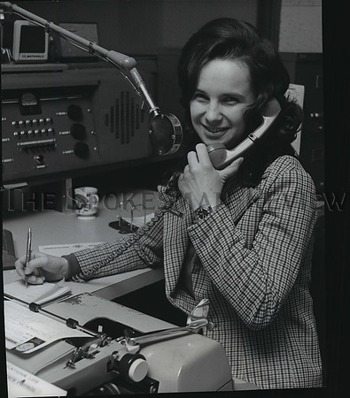 1973 Press Photo Washington State Police Patrol Radio Operator Judy McDonald