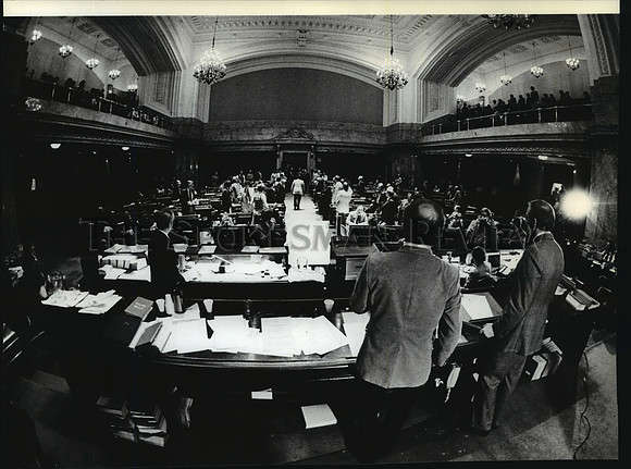 1979 Press Photo Washington State Legislature House of Representatives, Olympia