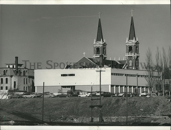 1963 Press Photo New Chemistry research building at Gonzaga University